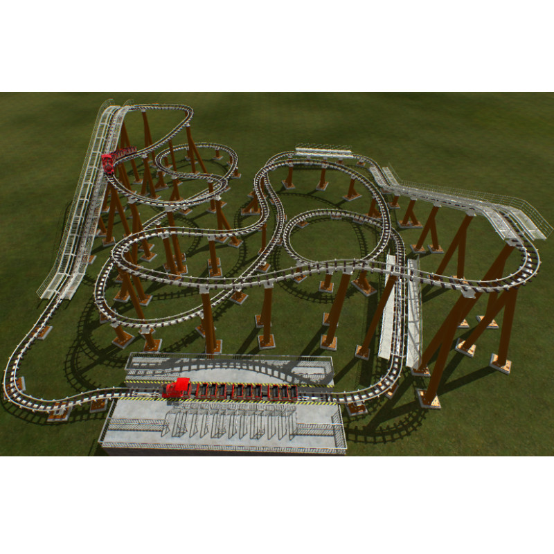 World Fun Attractions-Mine Train Roller Coaster | Cheap Roller Coasters For Sale | Thrill Ride