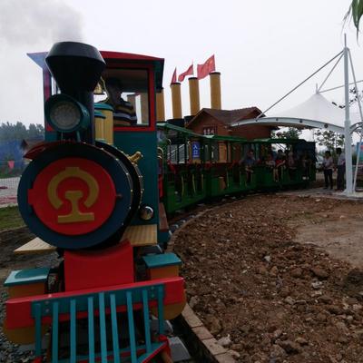 Trains with Track Amusement Rides for Midway
