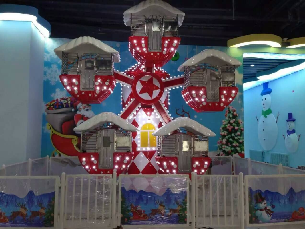 World Fun Attractions-High Quality Mini Ferris Wheel 10p Factory