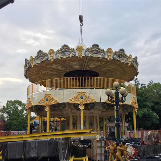 Double Deck Carousel Rides